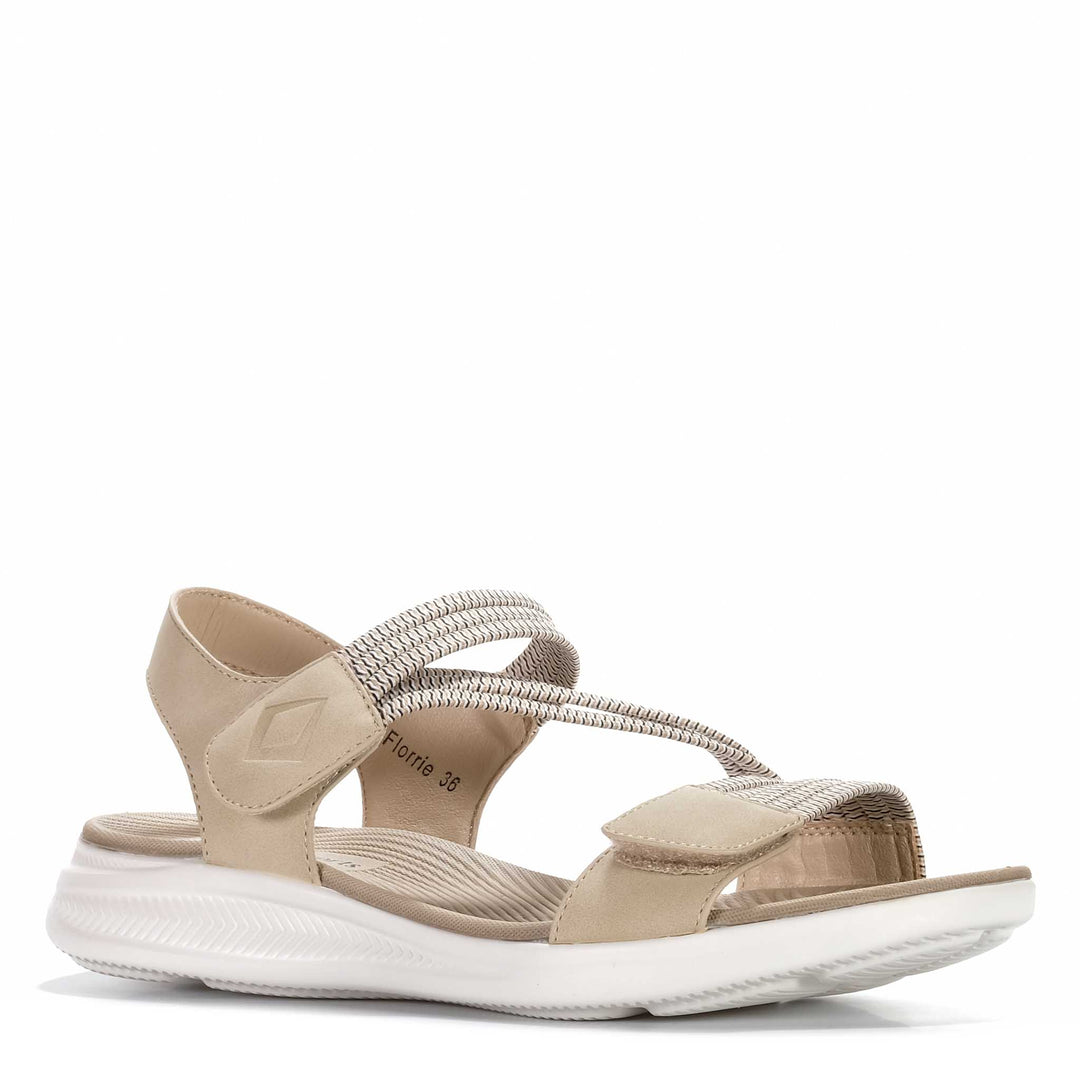 CC Resorts Florrie Womens Sandals#color_apricot-multi