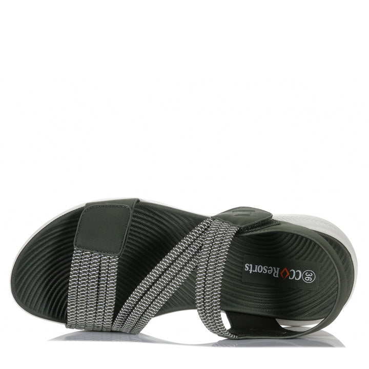 CC Resorts Florrie Military Womens Sandals