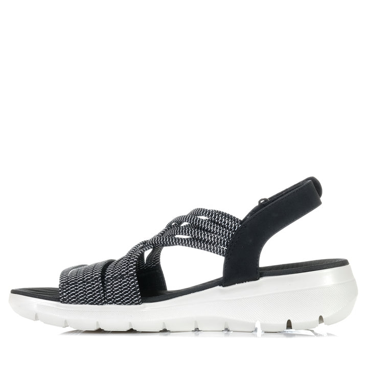 CC Resorts Flyta Black, Womens, black, cc resorts, flats, sandals, womens