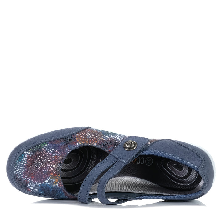 CC Resorts Jasmyn Navy, Womens, blue, cc resorts, flats, shoes, womens