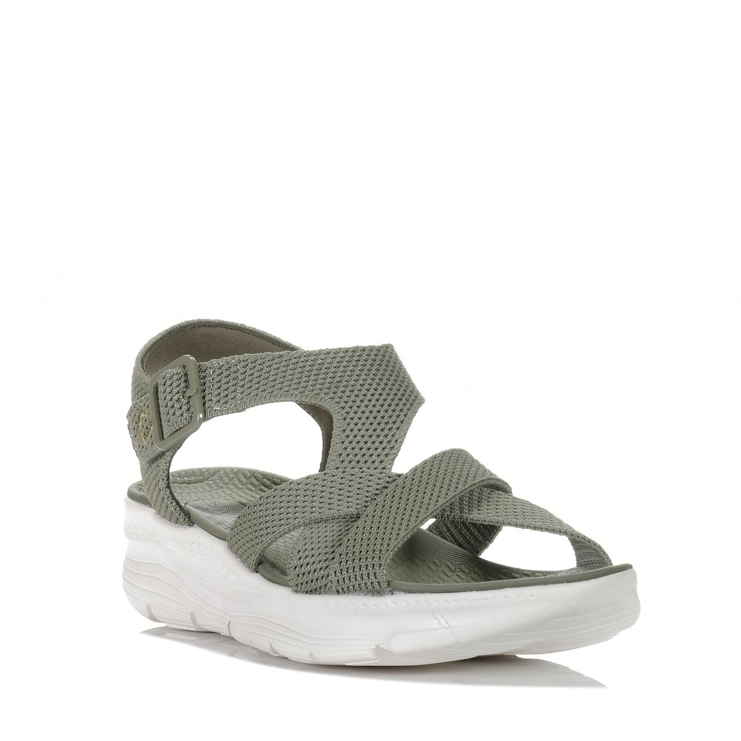 CC Resorts Leonar Light Khaki Womens Sandals