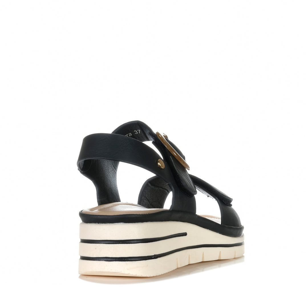 CC Resorts Yarra Black Womens Sandals