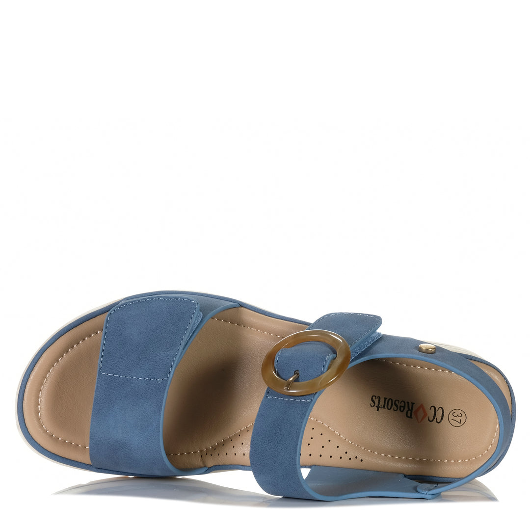 CC Resorts Yarra Denim Womens Sandals