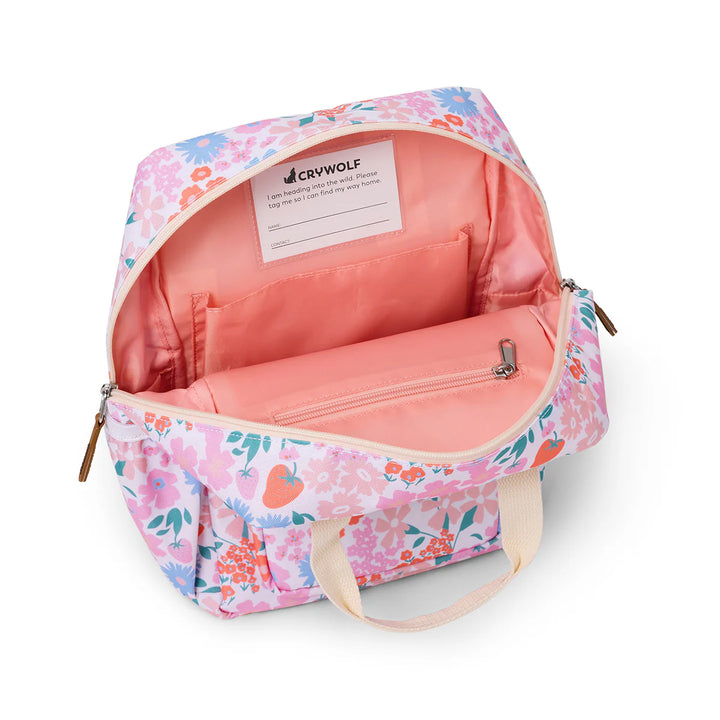 Crywolf Mini Backpack Berry Garden Toddler 