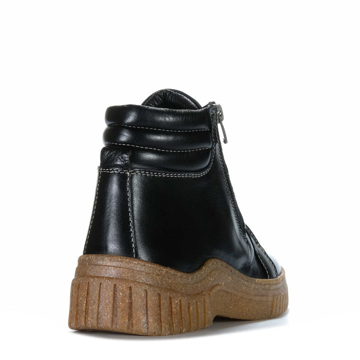 Cabello Charlie Black Womens Boots