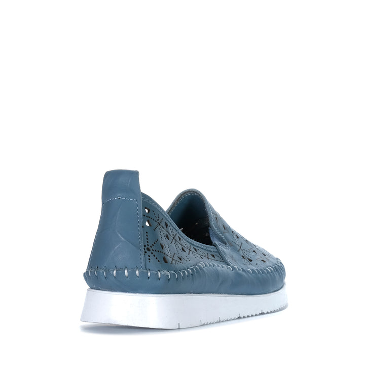 Cabello Clear Denim Womens Shoes