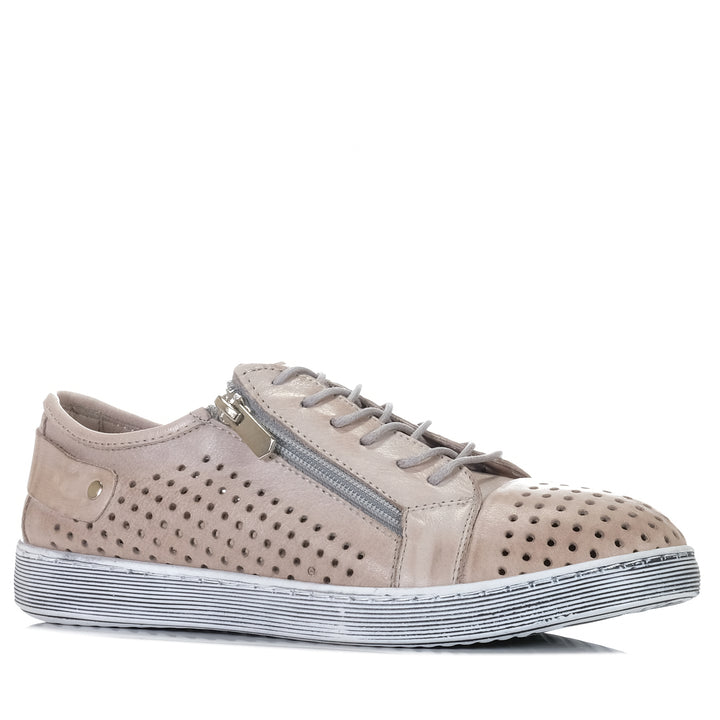 Cabello EG17 Taupe, Womens, cabello, flats, shoes, taupe, wide, womens