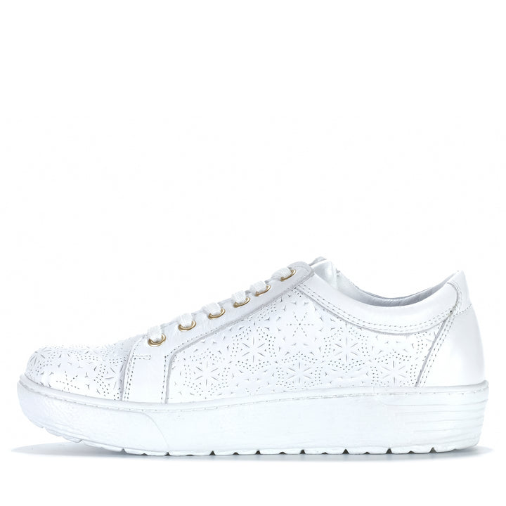 Cabello EG71 White Womens Sneakers