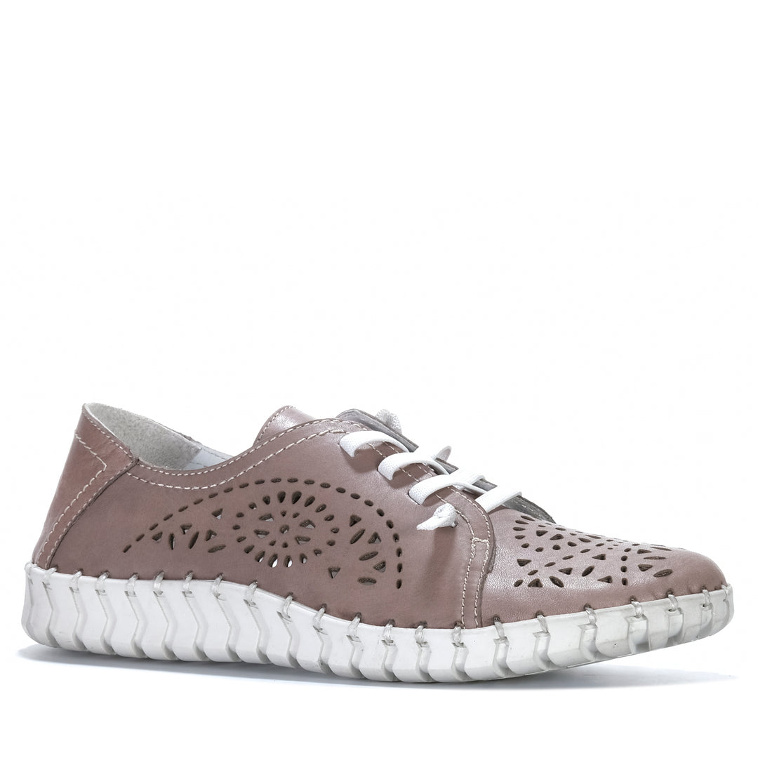 Cabello Sevil Taupe Womens Shoes