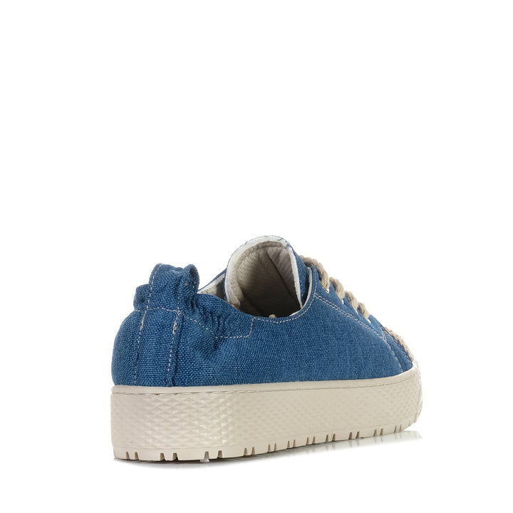 Cabello Uni Jeans, Womens, blue, Cabello, flats, low-tops, shoes, sneakers, womens