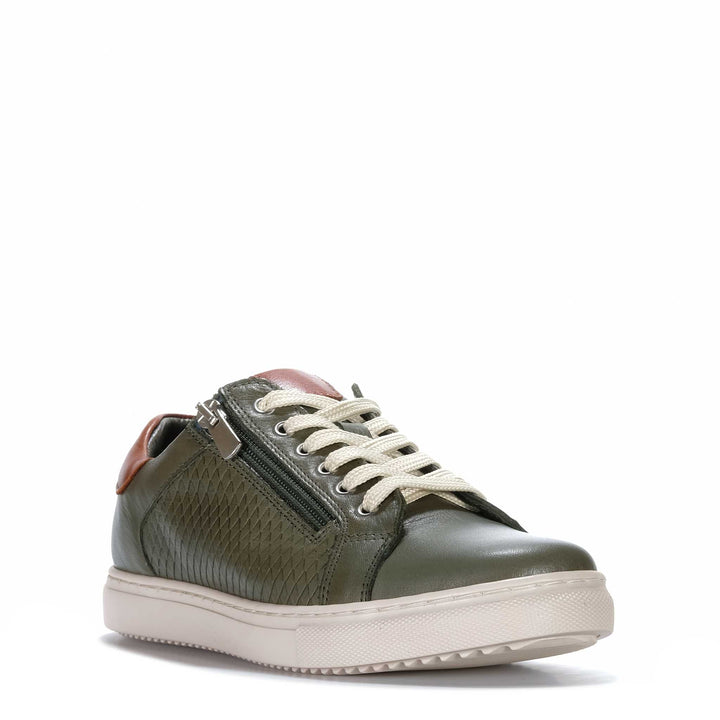Cabello Ursa Khaki Womens Shoes