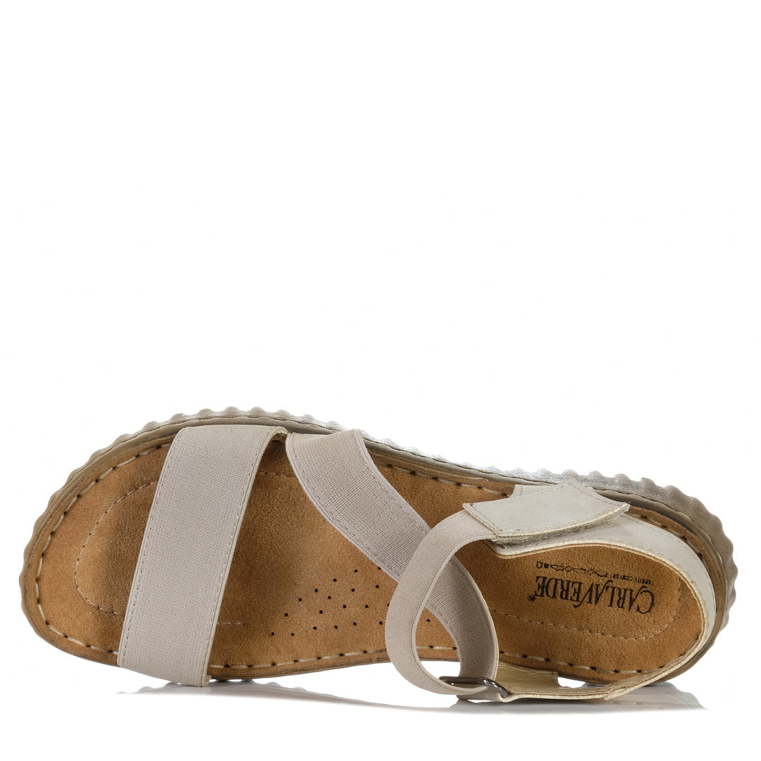 Carlaverde CV755 Beige, Womens