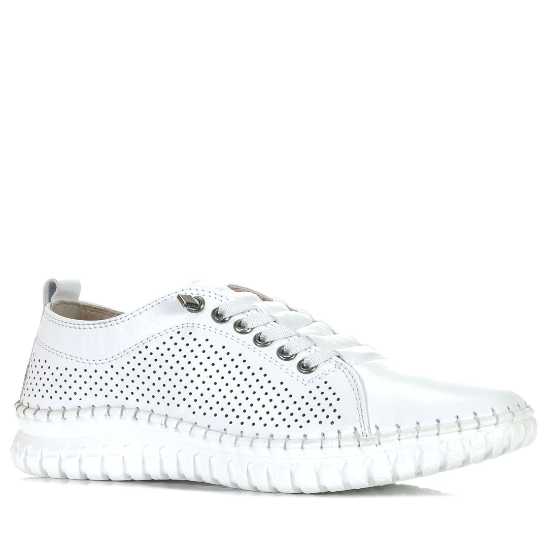 Cassini Mayday White, 37 EU, 38 EU, 39 EU, 40 EU, 41 EU, 42 EU, Cassini, flats, low-tops, shoes, sneakers, white, womens