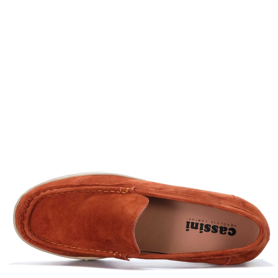 Cassini Mela Rust Suede Womens Shoes