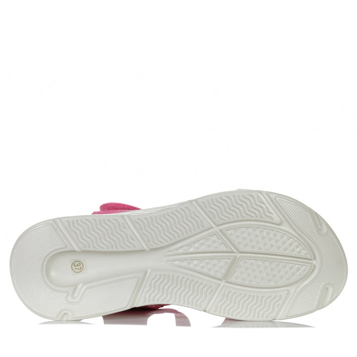 Cassini Menova Hot Pink Womens Sandals