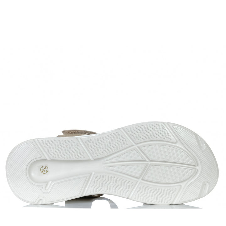 Cassini Menova Khaki Womens Sandals