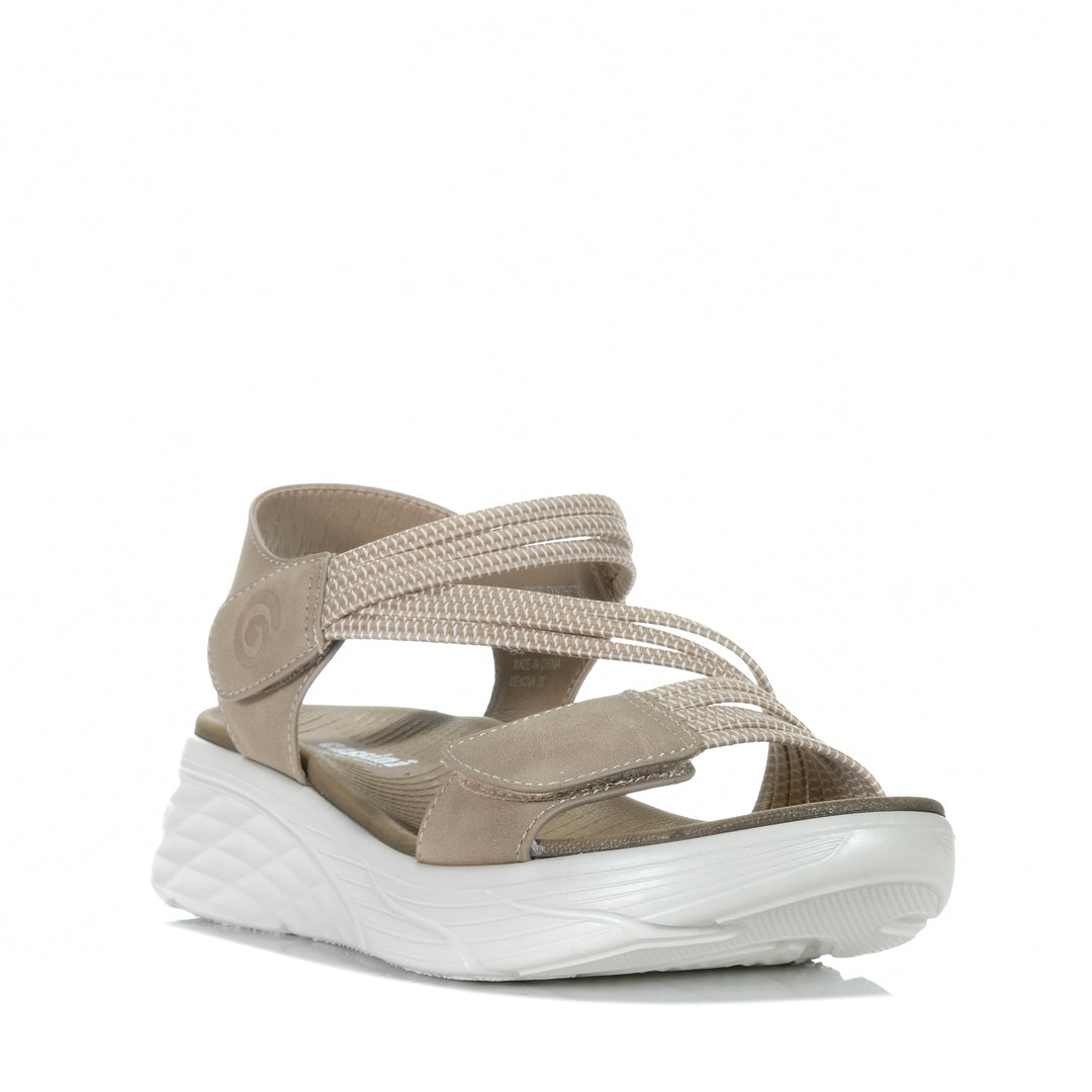 Cassini Menova Khaki Womens Sandals