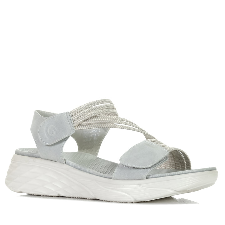 Cassini Menova Light Grey, 36 EU, 37 EU, 38 EU, 39 EU, 40 EU, 41 EU, 42 EU, Cassini, flats, grey, sandals, womens