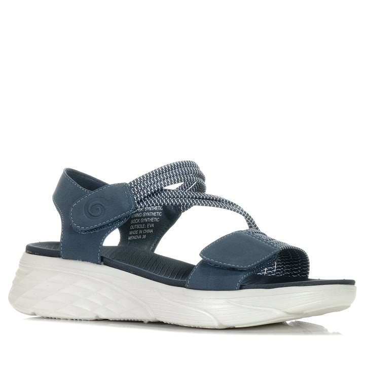 Cassini Menova Navy, 36 EU, 37 EU, 38 EU, 39 EU, 40 EU, 41 EU, 42 EU, blue, Cassini, flats, sandals, womens