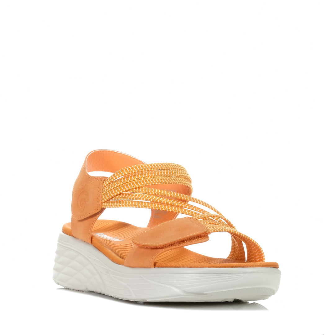 Cassini Menova Orange, 37 EU, 38 EU, 39 EU, 40 EU, 41 EU, 42 EU, cassini, flats, orange, sandals, womens