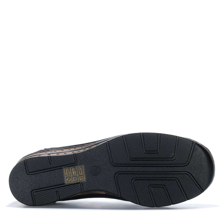 Cassini Metro Black Mix Womens Shoes