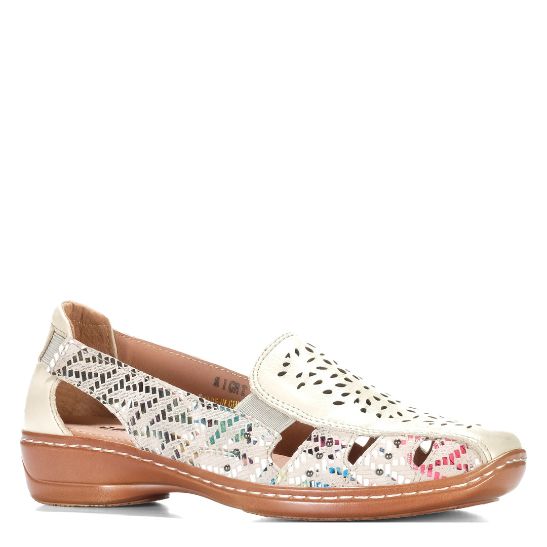 Cassini Might Womens Sneakers#color_cream-zigzag