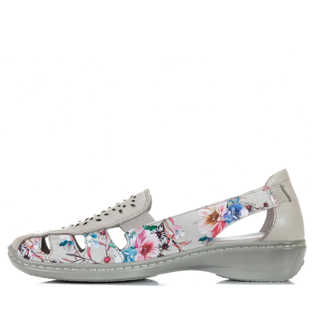 Cassini Might Vapor/Botanic, 37 EU, 38 EU, 39 EU, 40 EU, 41 EU, 42 EU, Cassini, flats, multi, shoes, womens