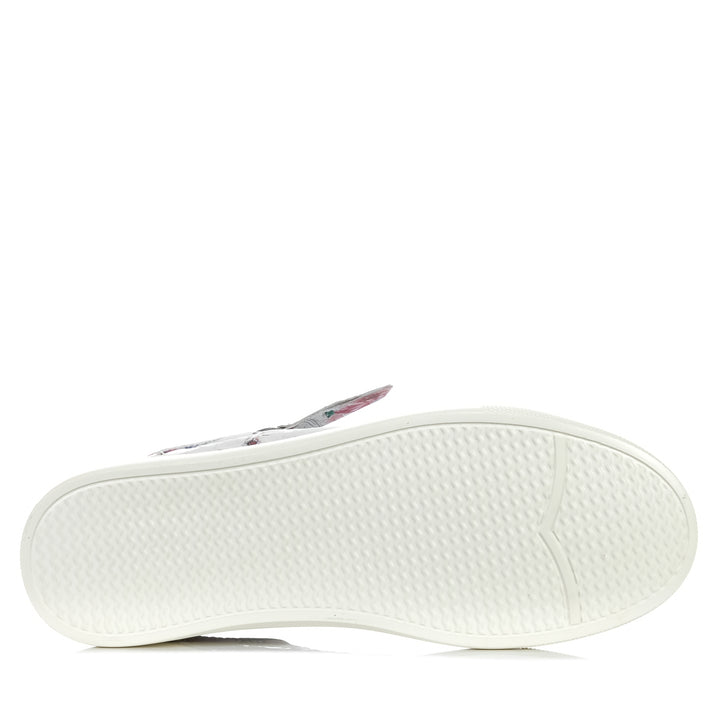 Cassini Moscow Botanic, 36 eu, 37 eu, 38 eu, 39 eu, 40 eu, 41 eu, 42 eu, cassini, flat, flats, low-tops, multi, shoes, sneakers, white, womens