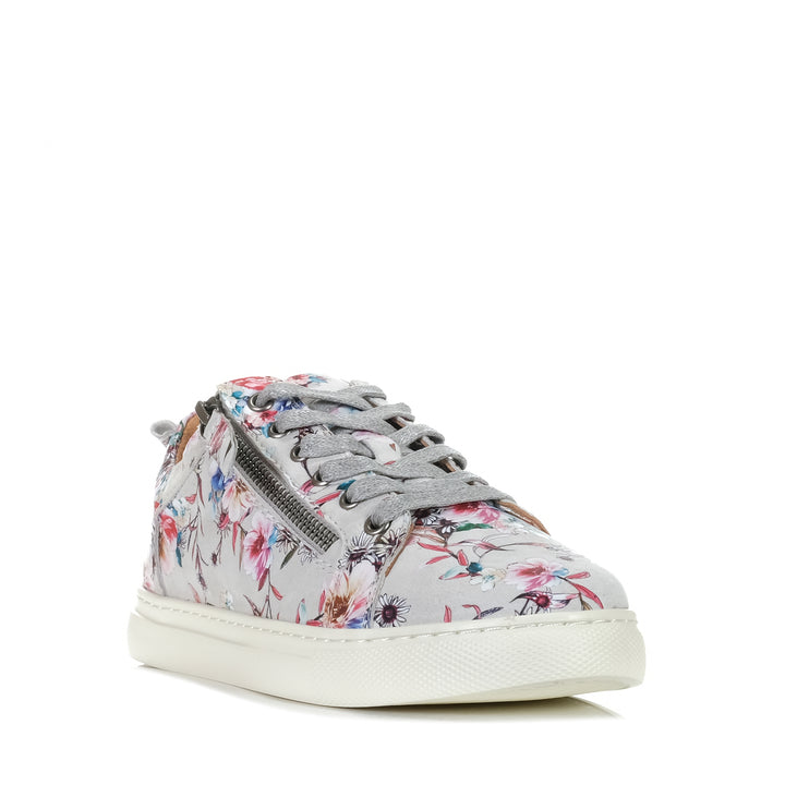 Cassini Moscow Botanic, 36 eu, 37 eu, 38 eu, 39 eu, 40 eu, 41 eu, 42 eu, cassini, flat, flats, low-tops, multi, shoes, sneakers, white, womens