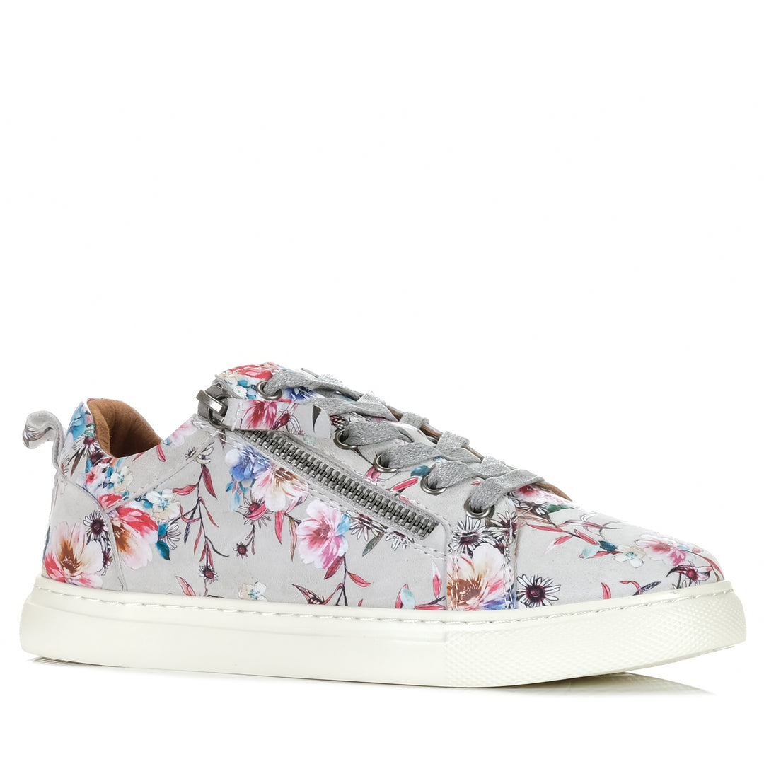 Cassini Moscow Botanic, 36 eu, 37 eu, 38 eu, 39 eu, 40 eu, 41 eu, 42 eu, cassini, flat, flats, low-tops, multi, shoes, sneakers, white, womens