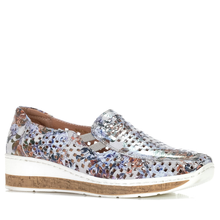 Cassini Monkey Wild Rose, 37 EU, 38 EU, 39 EU, 40 EU, 41 EU, 42 EU, Cassini, flats, multi, shoes, womens