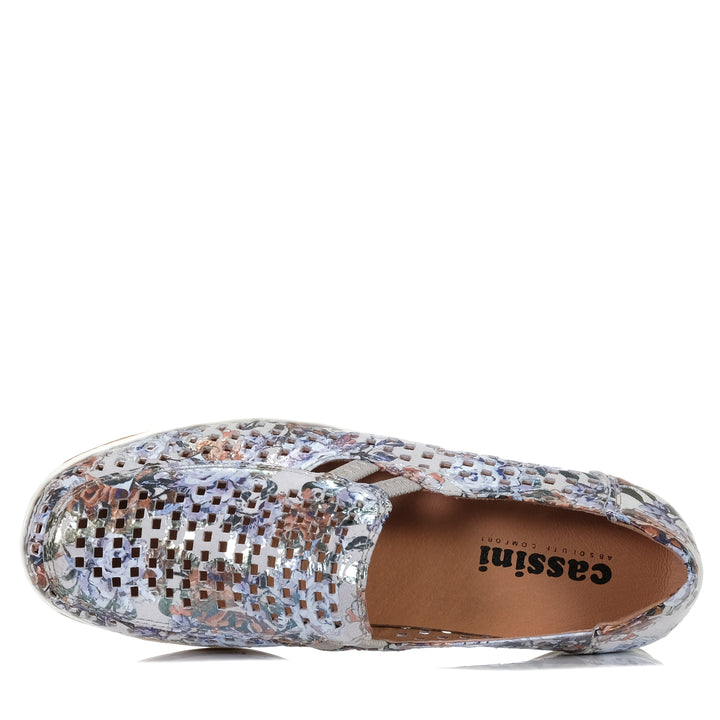 Cassini Monkey Wild Rose, 37 EU, 38 EU, 39 EU, 40 EU, 41 EU, 42 EU, Cassini, flats, multi, shoes, womens