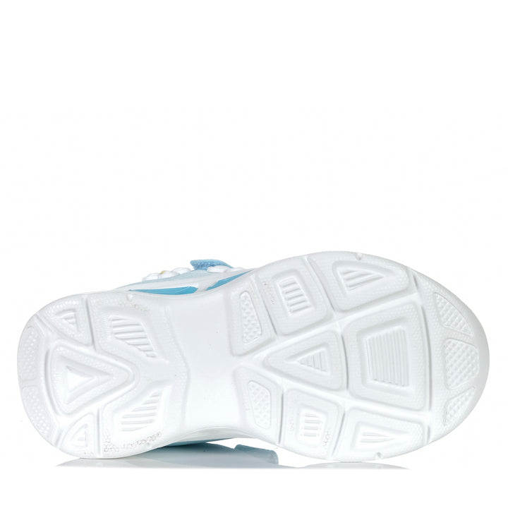 Clarks Alessia Blue Multi Youth Shoes