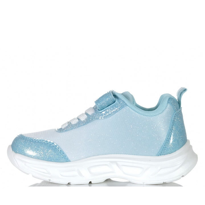 Clarks Alessia Blue Multi Youth Shoes