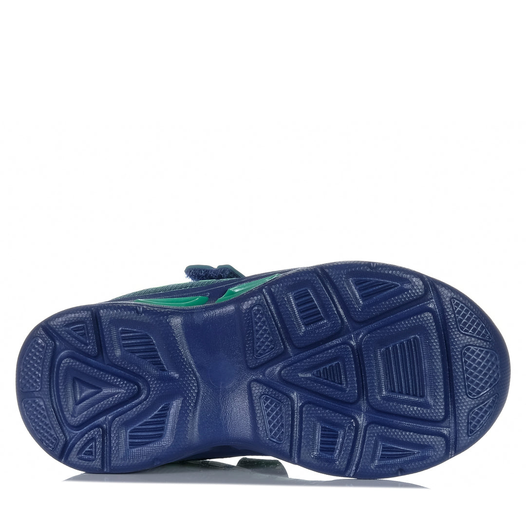 Clarks Alfie Navy Multi Youth Shoes