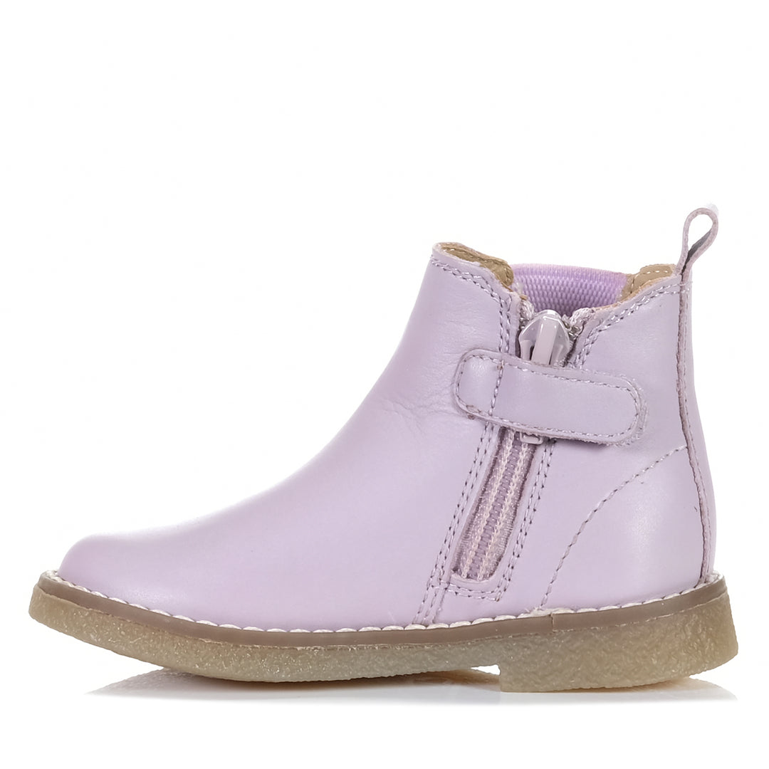 Clarks Chelsea II Jnr Lilac