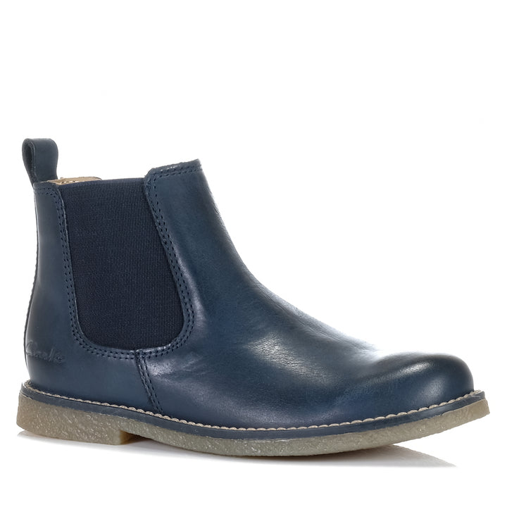 Clarks Chelsea II Navy/Gum, Youth