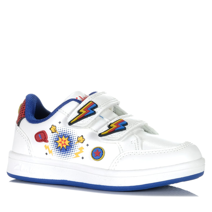 Clarks Dusky White Multi