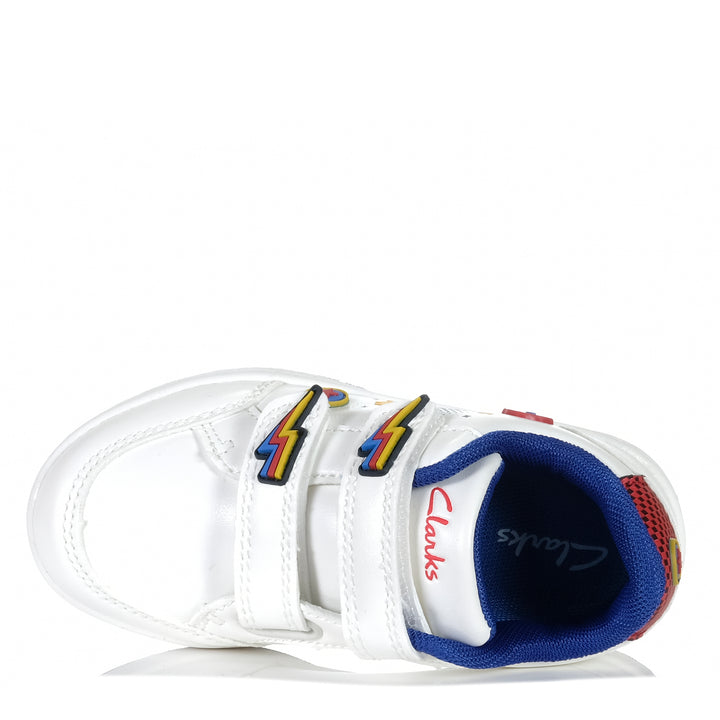 Clarks Dusky White Multi