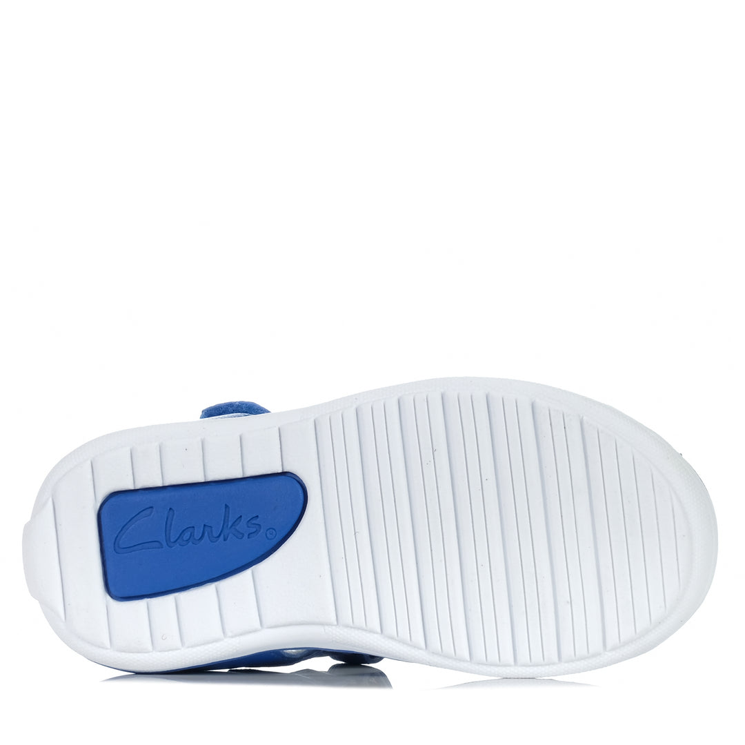 Clarks Mateo II Blue, Toddler