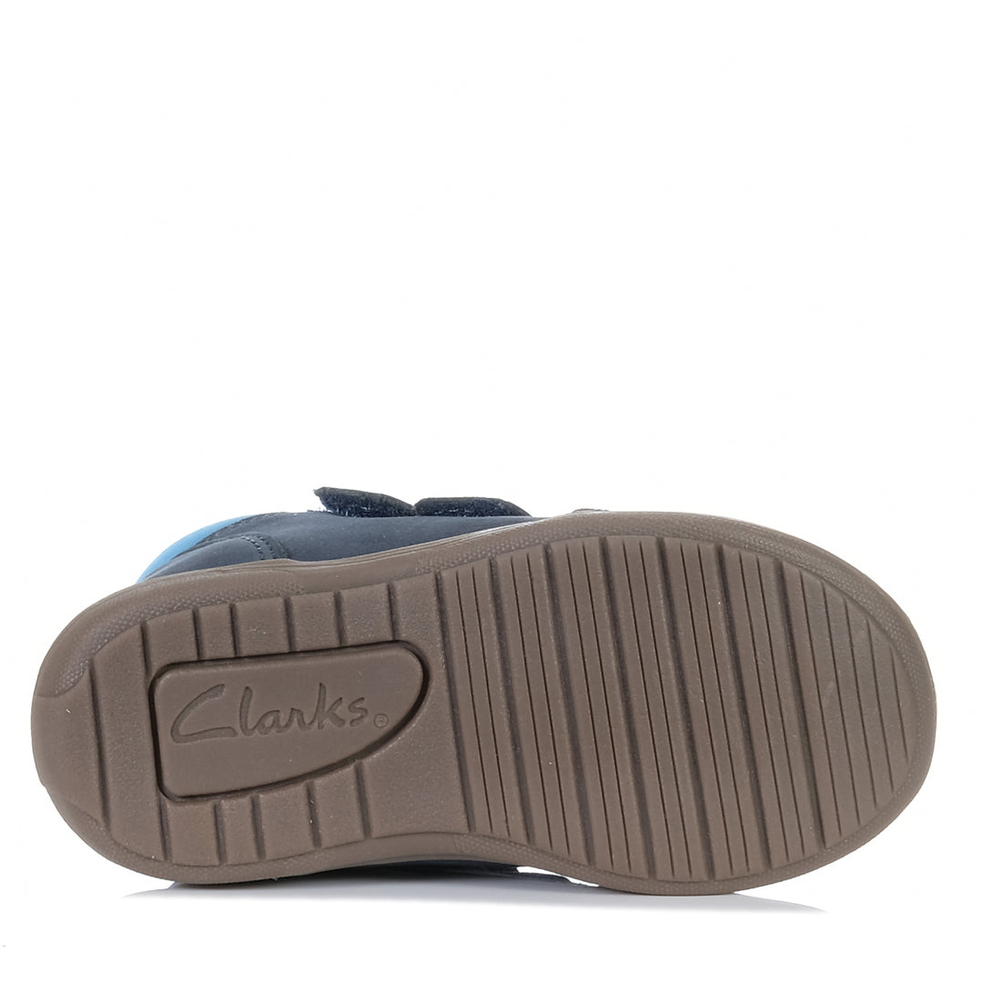 Clarks Max Navy E Width