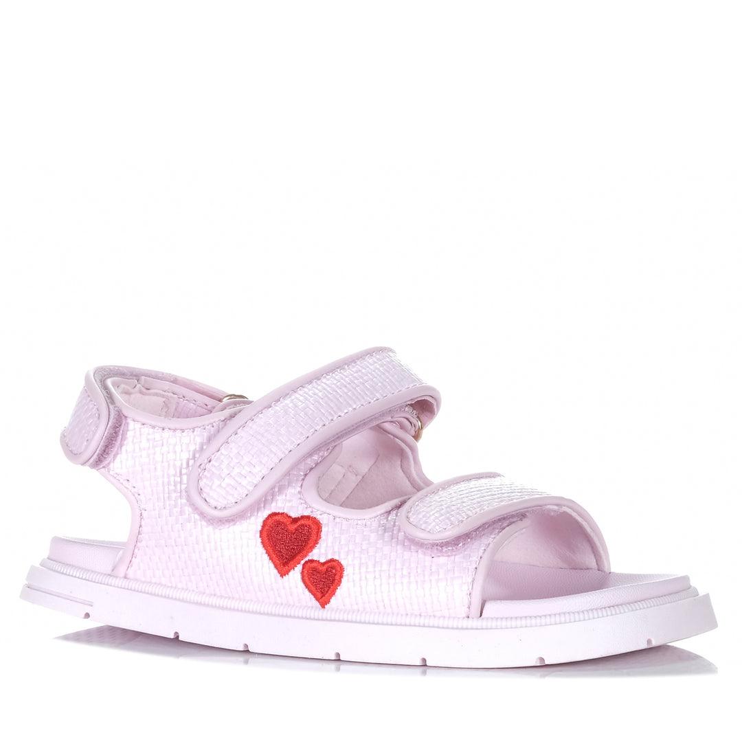 Clarks Nina Pink Youth Sandals