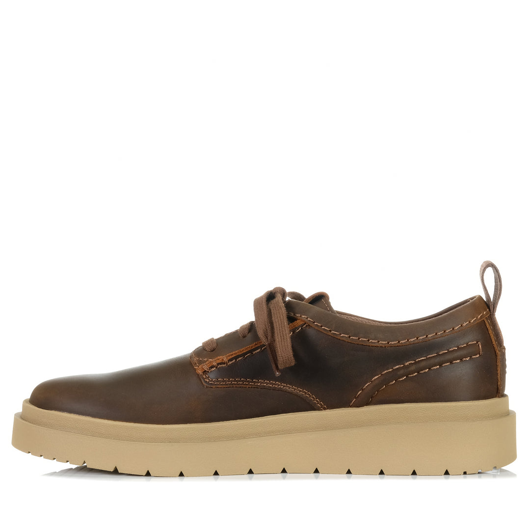 Clarks Polden Lace Beeswax Leather