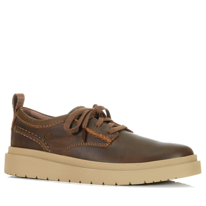 Clarks Polden Lace Beeswax Leather