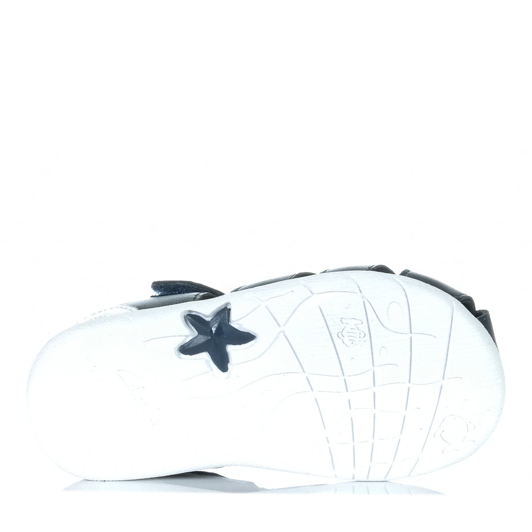 Clarks Sonny Navy Multi Toddler Sandals