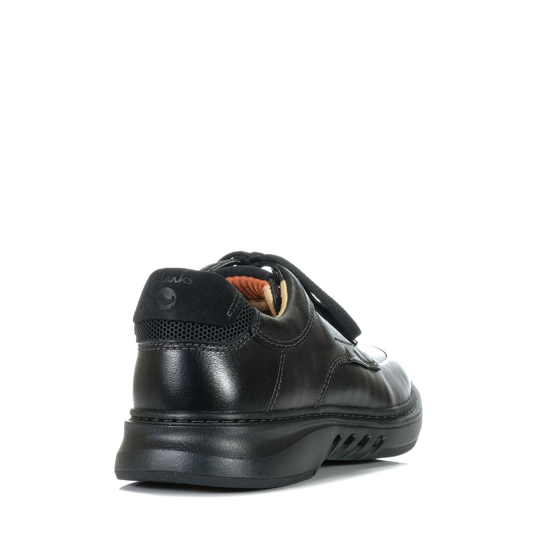 Clarks Un Briley Lace Black Leather