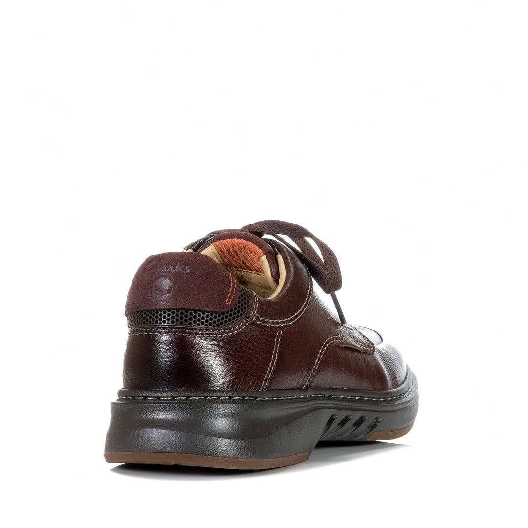 Clarks Un Briley Lace Mahogany Leather