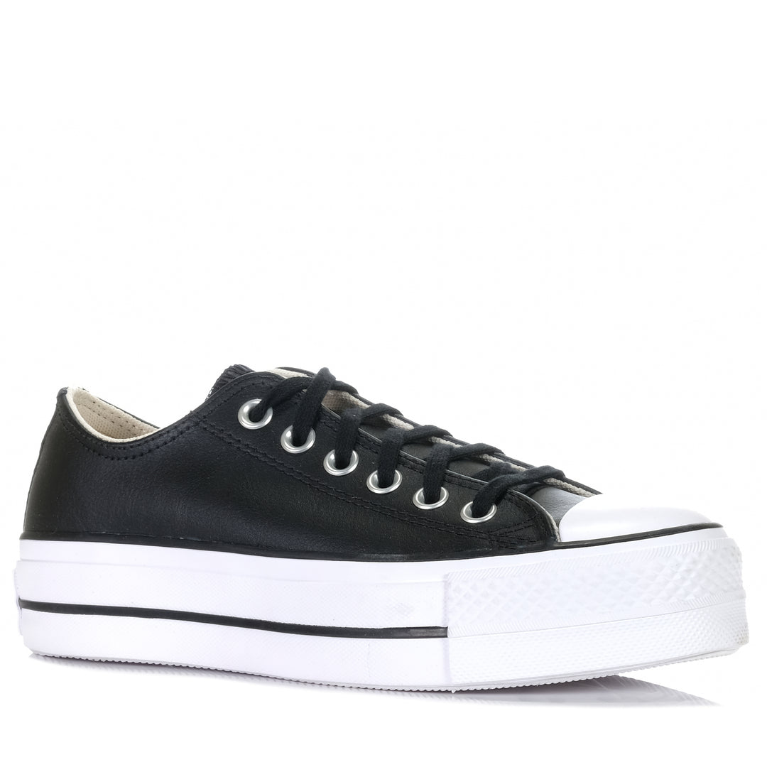 Converse CT All Star Lift Leather Low Black, 10 us, 11 us, 125-150, 6 us, 7 us, 8 us, 9 us, bf, black, boxing3, converse, low-tops, sneakers, womens, womens-sneakers