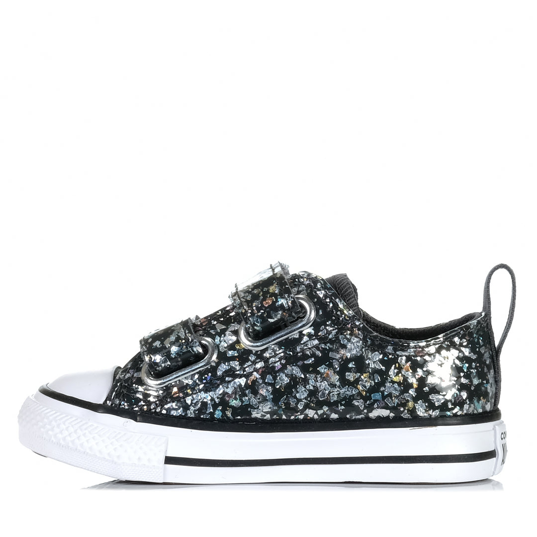 Converse CT All Star Shinefetti 2V Low Dark Matter, Toddler