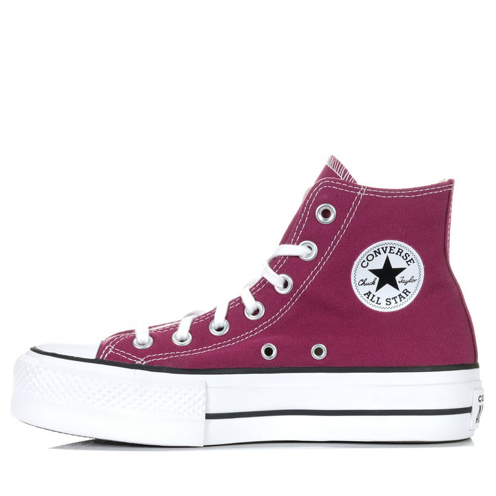 Converse Chuck Taylor All Star Lift High Top Legend Berry, 10 US, 11 US, 6 US, 7 US, 8 US, 9 US, Converse, high-tops, purple, sneakers, womens